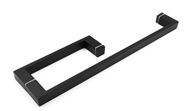 Ручка полотенцесушитель 25*10*200*450, черная t625 Bl купить в Тюмени