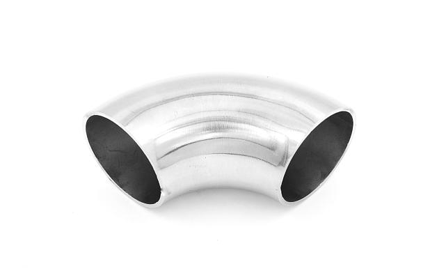 Отвод поручня под сварку Ø38.1х1.45 мм, полированный 400 Grit, (AISI 316) k095-4