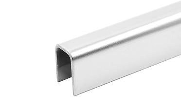 Профиль П-образный, L=2500 мм, t=1 мм, для стекла 8 мм, полир. (AISI 304) t115 PSS купить в Тюмени