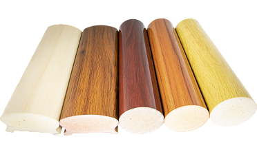 Комплект образцов ПВХ поручня фигурный + текстурный (5 видов) Фk889  купить в Тюмени