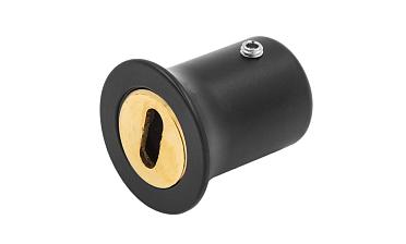  Соединитель стена-труба 19 мм, цинк, черный t907 BZn  купить в Тюмени