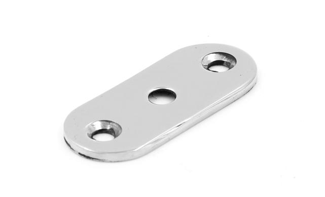 Лодочка (ложемент) под плоскость, литой, полированный, нержавеющий AISI 304 k046