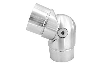 Поворот литой, внутренний, шарнирный, под Ø50.8х1.5 мм, шлифованный, AISI 304 Фk011-6 купить в Тюмени