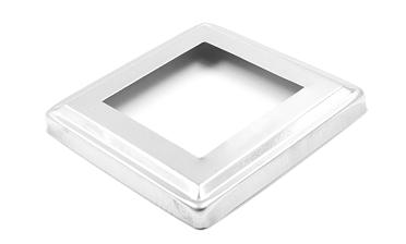 Низ стойки штампованный 135х135 мм, для трубы 81х81 мм, фигурный AISI 304 k376 купить в Тюмени