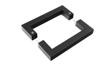 Ручка-скоба 171х20х20 мм, нержавеющая сталь AISI 304, черная t667 Bl купить в Тюмени