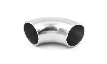 Отвод поручня под сварку Ø25.4 мм, 90°, полированный, (AISI 201) k347-3 купить в Тюмени