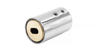 Коннектор стена-труба для трубы 19 мм, без юбки, шлифованный t907-2 SSS купить в Тюмени