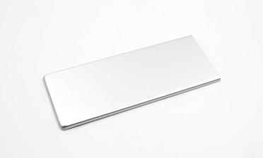 Торцевая заглушка 49х118 мм на зажимной алюминиевый профиль k601-12  купить в Тюмени