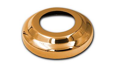 Низ стойки Ø38.1 мм, S=0.8 мм, внешний Ø78х12 мм, золото Фk007-88 купить в Тюмени