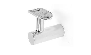 Держатель поручня к стойке Ø38.1 мм, с ложементом для трубы Ø50.8 мм полированный, литой (AISI 304) k243 купить в Тюмени