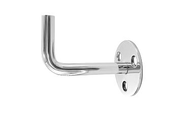 Пристенок без ложемента, вынос 70х45, Ø48х3мм, сварной, полированный, (AISI 304) k009-999 купить в Тюмени