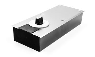 Доводчик для стеклянной двери напольный, шлифованный EN2 500 тыс.циклов  115 гр (дверь 700-900 мм , до 80 кг) t186-2 SSS купить в Тюмени