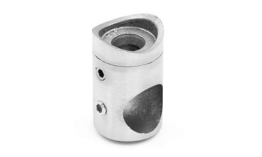 Ригеледержатель на стойку Ø38.1х16.8 мм, шлифованный, литой (AISI 304) k018-3 купить в Тюмени