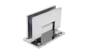 Петля для душевой кабины стена-стекло 90° 90х55 мм AISI 304 полированная t301-2 PSS купить в Тюмени