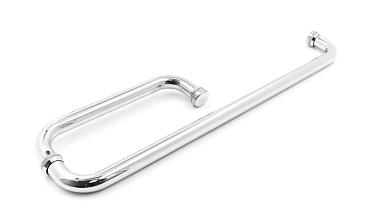 Дверная ручка-скоба 19х450х200 мм, полированная, AISI 304 t626-19 PSS купить в Тюмени