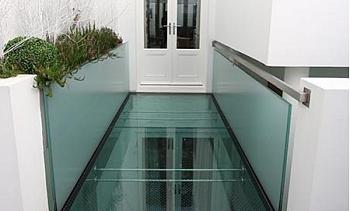 Двойное усиленное стеклянное перекрытие в Тюмени. Готовые проекты ПерилаГлавСнаб