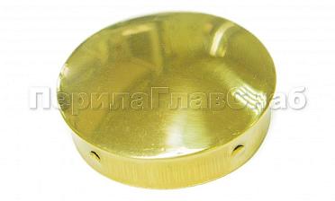 Заглушка для трубы Ø50.8 мм полированная золотая k014-88  купить в Тюмени