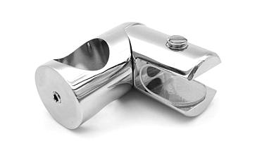 Держатель стекла сквозной боковой, для трубы 19 мм, полированный, t912 PSS купить в Тюмени