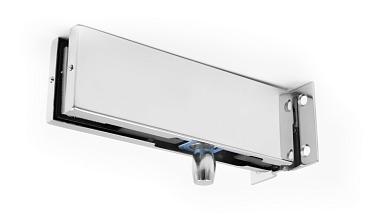 Фитинг на фрамугу с осью и монтажной пластиной, полированный t130 PSS купить в Тюмени