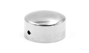 Заглушка под пластиковый (деревянный) поручень Ø49х0.4 мм полированная (AISI 304) k083 купить в Тюмени