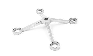 Спайдер-200 мм X-образный 4х26х38, 1х18х36/40 мм, нагрузки: 1кН, 2кН (AISI 304) k288-X купить в Тюмени