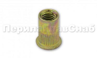 Заклепка латунь с внутр. резьбой М8, бурт №1 k478 купить в Тюмени