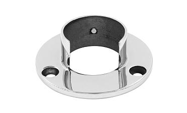 Фланец для трубы с пазом Ø42.4 мм, литой, полированный, (AISI 316) k231 купить в Тюмени