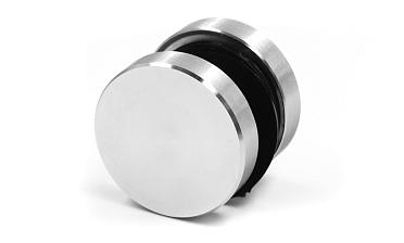 Коннектор для соединения стекол без вырезов (комплект 2 шпильки: 22мм и 28мм), под стекло 10-18 мм, шлиф t522-2 SSS купить в Тюмени