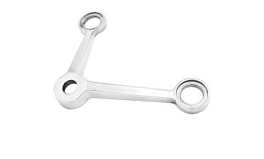 Cпайдер, литой,полированный V-200мм, AISI 304, 2х26х38, 1х18х36/40мм, нагрузки: 1кН, 2кН k288-V-2 купить в Тюмени