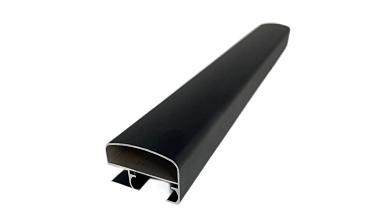 Трек для раздвижной системы на G-профиле, длина 2000мм, черный t408 BL купить в Тюмени