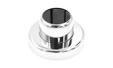 Цанга Ø38.1 мм, низ 8х82 под анкер 8 мм, (AISI 316), (для установки на деревянную ступень, бетон, крепление на 3 анкера М8) k026-3 купить в Тюмени