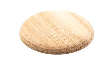 Деревянная заглушка для круглого деревянного поручня Ø50.8 мм плоская, дуб Ф-0842-п купить в Тюмени