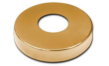 Низ стойки Ø38.1 мм, S=0.8 мм, 100х18 мм, золото k201-88 купить в Тюмени