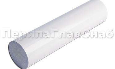 Пластиковый поручень, цвет белый, Ø49 мм, длина 4м k893  купить в Тюмени