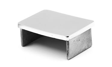 Заглушка для профильной трубы 40х60 мм, полированная, хром (AISI 304) k543 купить в Тюмени