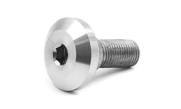 Крепежный винт с резьбой М14 для крепления спайдера к k659,k660, длина 50 мм, шаг резьбы 1,5 мм (AISI316) k652 купить в Тюмени