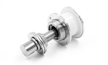 Рутель для крепления козырьков на ванты, разборный, для стекла 10-26 мм, нержавеющая сталь AISI 316, полированная k274-2 купить в Тюмени