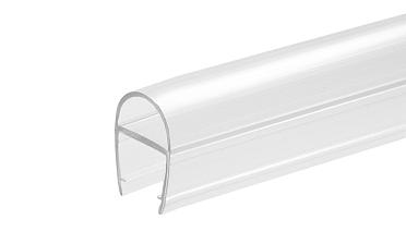 Уплотнитель для стекла 10 мм, дверь-стекло 2200 мм t216 купить в Тюмени