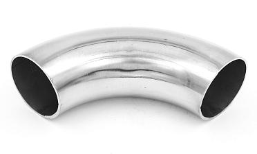 Длинный отвод поручня под сварку Ø50.8х180х1.5 мм, длина 180 мм, полированный 400 Grit, (aisi 304) k021-11 купить в Тюмени