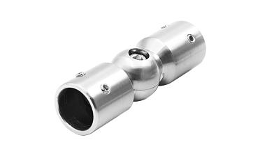 Соединитель труба-труба произвольный угол, нерж. шлифованный t915 SSS купить в Тюмени