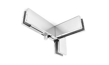 Фитинг угловой с осью и ребром жесткости, правый, шлифованный t141R SSS купить в Тюмени