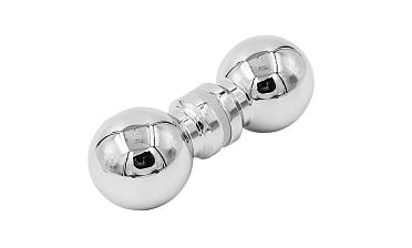 Дверная ручка «кноб» для душа, алюминий-хром, полированная t698 ALPC купить в Тюмени