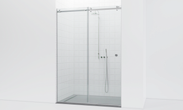 Комплект фурнитуры для душевой перегородки в проеме на профиле с раздвижной дверью t562-1 купить в Тюмени