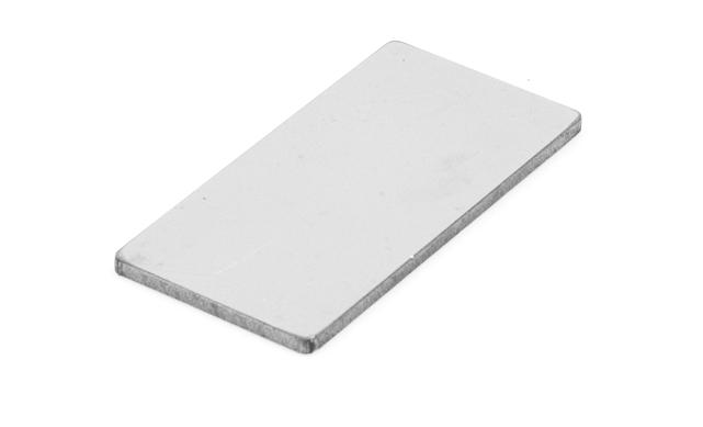 Заглушка AISI 304 зеркальная 40х20х1,5 Ф-1298