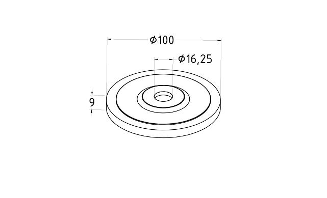 Войлок для тонкой полировки, Premium k427-2 2