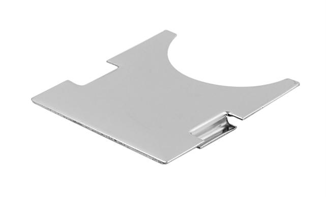 Крышка к доводчику t186, полированная нерж. сталь 1.2 мм t186-2k PSS 6