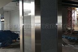 Облицовка колонн нержавеющей сталью в Тюмени. Готовые проекты ПерилаГлавСнаб - фото 9