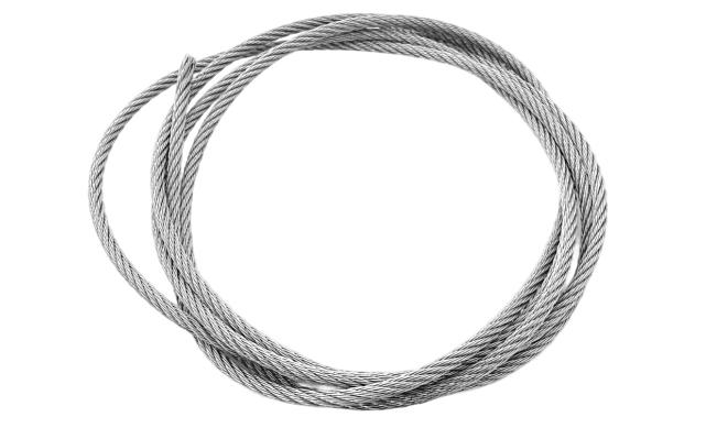 Трос из нержавеющей стали средней жесткости Ø6 мм AISI 304 Ф-1070 9