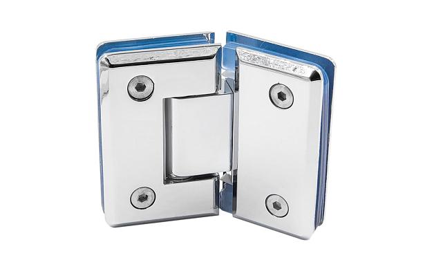 Петля для душевой стекло-стекло 90х55 мм, 135°, латунь-хром t302 PC 6