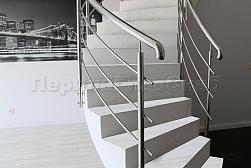Перила для лестниц из металла в Тюмени. Готовые проекты ПерилаГлавСнаб - фото 7